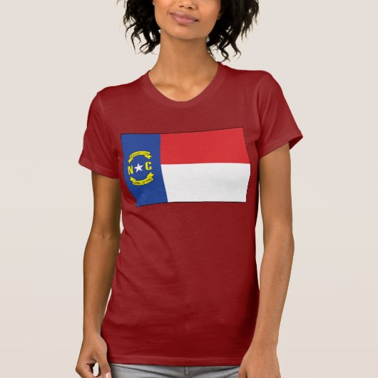 North Carolina Flag T-shirt (Voorkant)