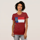 North Carolina Flag T-shirt (Voorkant volledig)