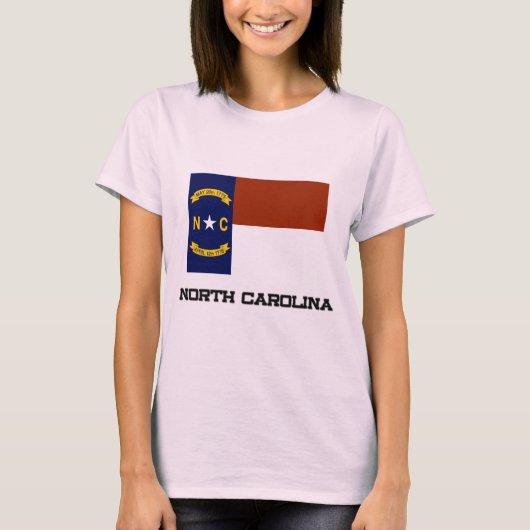 North Carolina Flag T-shirt (Voorkant)