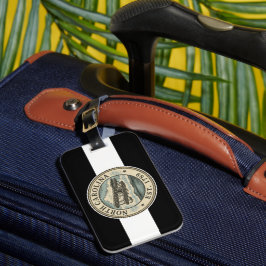 North Carolina Flying Decal  Bagagelabel