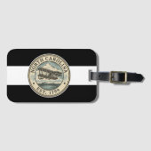 North Carolina Flying Decal  Bagagelabel (Voorkant (horizontaal))