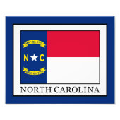 North Carolina Foto Afdruk (Voorkant)