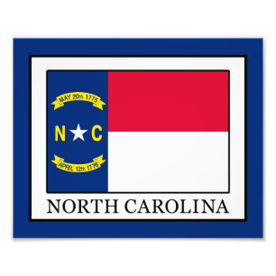 North Carolina Foto Afdruk