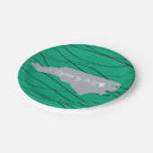 North Carolina ,Gesigneerd door God Papieren Bordje (Gekanteld)