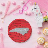 North Carolina ,Gesigneerd door God Papieren Bordje (Feest)