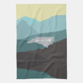 North Carolina, getekend door God Theedoek (Verticaal)