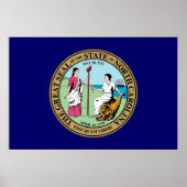 North Carolina Great Seal Poster (Voorkant)
