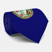 North Carolina Great Seal Stropdas (Opgerold)