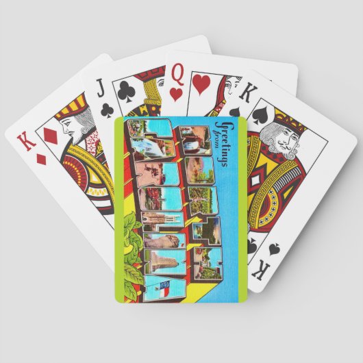 North Carolina Greetings Playing Cards Pokerkaarten (Achterkant)