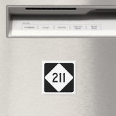 North Carolina Highway 211 Magneet (Insitu (Vaatwasser))
