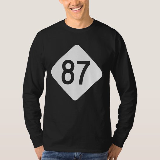 North Carolina Highway 87 T-shirt (Voorkant)