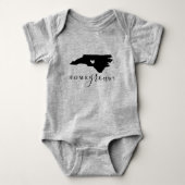 North Carolina Home Grown State T-shirt (Voorkant)