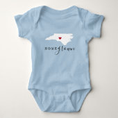 North Carolina Home Grown State T-shirt (Voorkant)