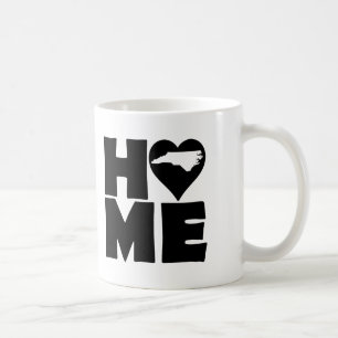 North Carolina Home Heart State Mok of Travel Mug