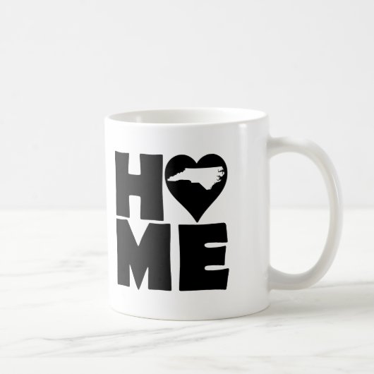 North Carolina Home Heart State Mok of Travel Mug (Rechts)