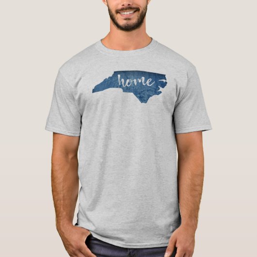 North Carolina Home Houtkorrel T-shirt (Voorkant)