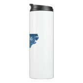 North Carolina Home Houtkorrel Thermosbeker (Geroteerd rechts)