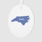 North Carolina Home Kerstversiering Ornament (voorkant)