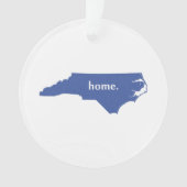 North Carolina Home Kerstversiering Ornament (voorkant)