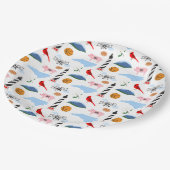 North Carolina Icons Papieren Borden Papieren Bordje (Gekanteld)