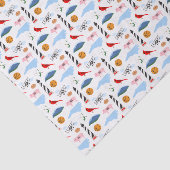 North Carolina Icons Papieren Borden Tissuepapier (Detail)