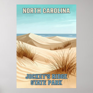 North Carolina Jockey's Ridge State Park V03 Poster