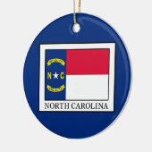 North Carolina Keramisch Ornament (Links)