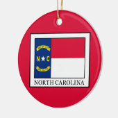 North Carolina Keramisch Ornament (Links)