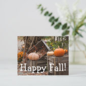 North Carolina, Linville, najaarspompoenen Briefkaart (Staand voorkant)