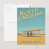 North Carolina Luchtvaart Erfgoed Briefkaart (Voorkant / Achterkant)