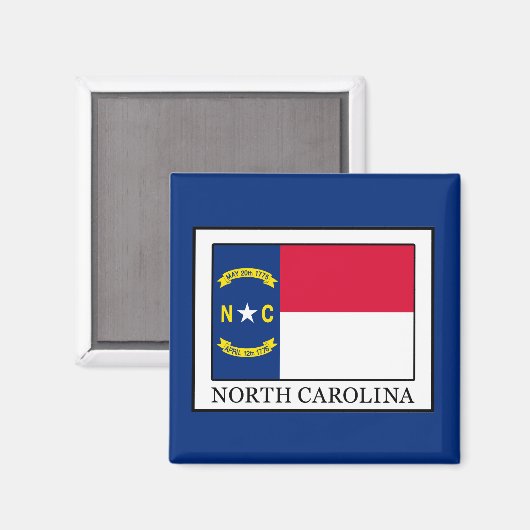 North Carolina Magneet (Voorkant / Achterkant)