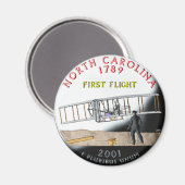 North Carolina Magnet (Voorkant / Achterkant)