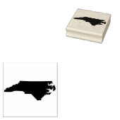 North Carolina Massief Rubber Art Stamp Rubberstempel (Gestempeld)