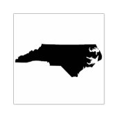 North Carolina Massief Rubber Art Stamp Rubberstempel (Afrduk)
