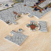 North Carolina, met de titel "Virginiae item et Fl Legpuzzel (Zijkant)