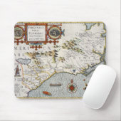 North Carolina, met de titel "Virginiae item et Fl Muismat (Met muis)