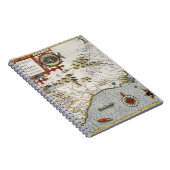 North Carolina, met de titel "Virginiae item et Fl Notitieboek (Rechterzijde)