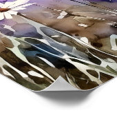 North Carolina Mountain Landscape Art Poster (Hoek)