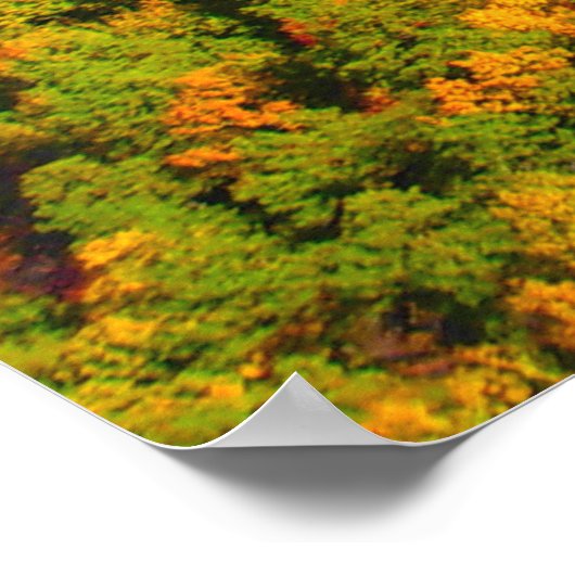 North Carolina Mountain Scenery Poster (Hoek)