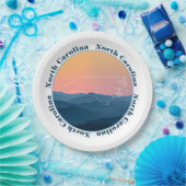 North Carolina Mountains Papieren Bordje (Feest)