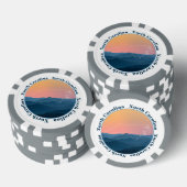 North Carolina Mountains Poker Chips (Opstapeling)