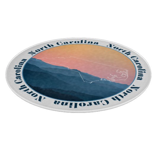 North Carolina Mountains Snijplank (Hoek)