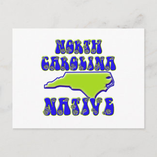 North Carolina Native Briefkaart