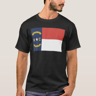 North Carolina NC staat Vlag USA T Shirt
