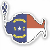 North Carolina Phish Sticker (Voorkant)