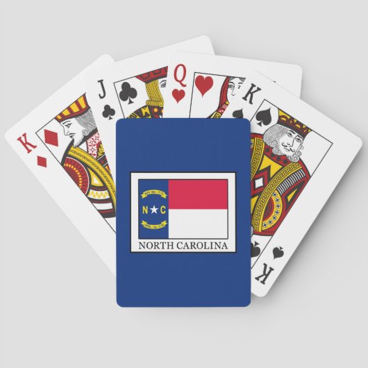 North Carolina Pokerkaarten (Achterkant)