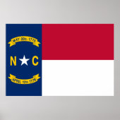 North Carolina Poster (Voorkant)