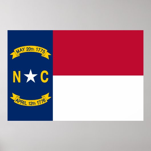 North Carolina Poster (Voorkant)