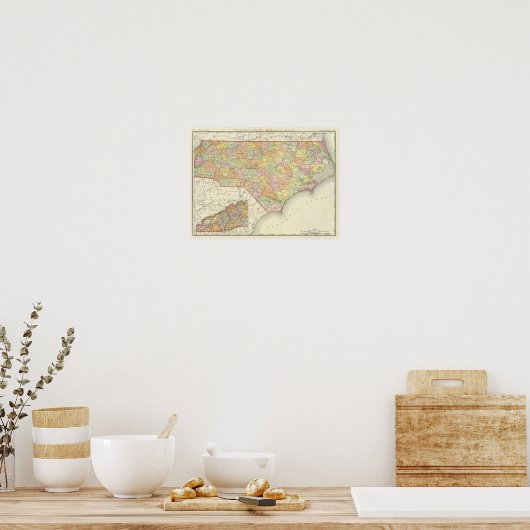 North Carolina Poster (Keuken)