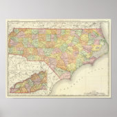 North Carolina Poster (Voorkant)